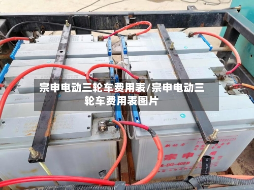 宗申电动三轮车费用表/宗申电动三轮车费用表图片-第2张图片