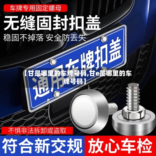 【甘是哪里的车牌号码,甘e是哪里的车牌号码】-第3张图片